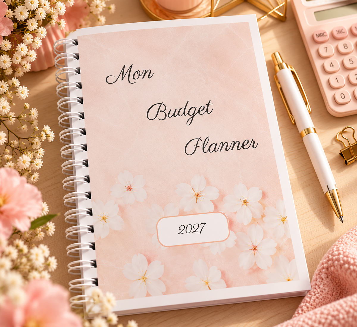 Mon Budget Planner 2027 – Organisez votre budget & vos économies (Format A4)