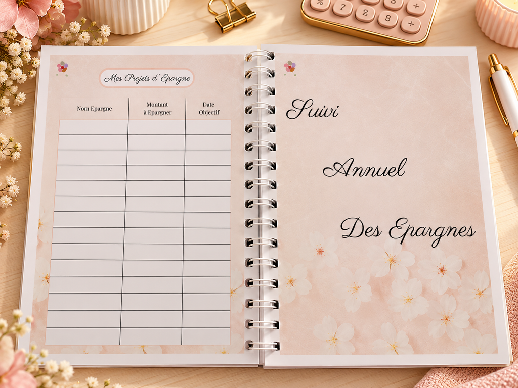 Mon Budget Planner 2027 – Organisez votre budget & vos économies (Format A4)