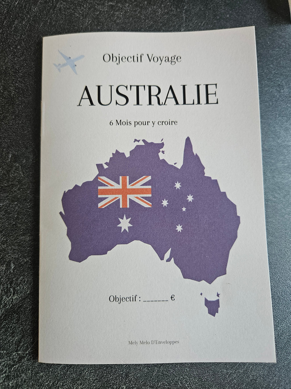 Carnet Objectif Voyage AUSTRALIE